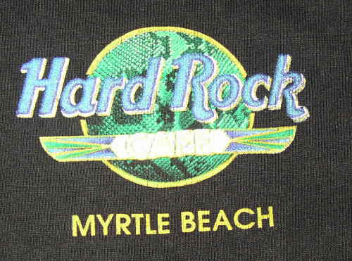 Hard Rock Cafe Myrtle Beach T Shirt From Hard Rock Cafe Myrtle Beach T Shirt From