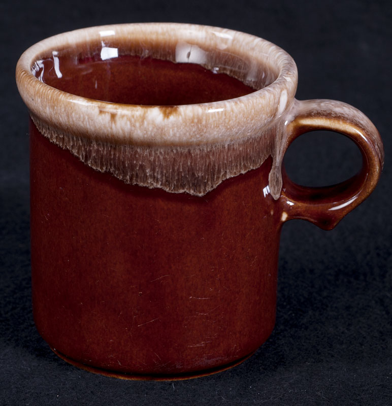 Le Chat Noir Boutique Mccoy 1412 Dripware Brown Stoneware Coffee Mccoy Brown Dripware 1412 Stoneware Coffee Mug