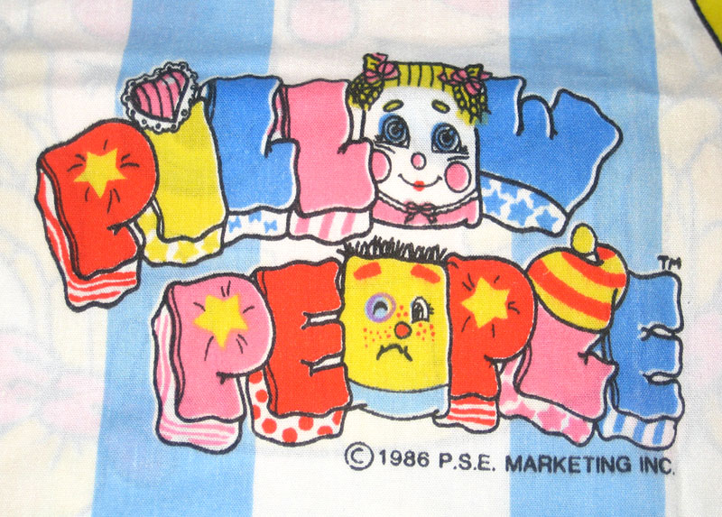 Details about   Pillow People VTG 1986 Flat Sheet 81 x 93 inches & 2 pillowcases set Great condi 