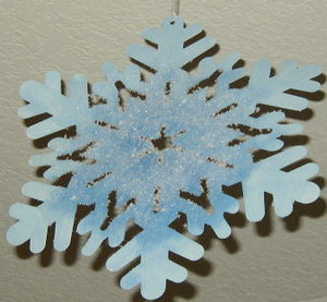Frosted Snowflake 2