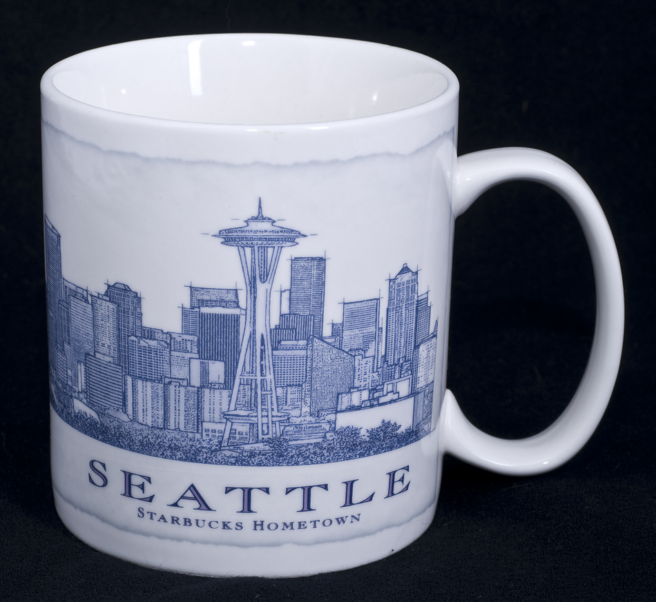 Starbucks Seattle Washington City Architecture Series Coffee Mug