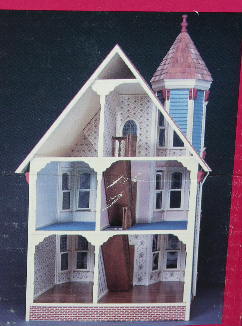 Dura-Craft  *SAN FRANCISCAN* SF-555  Dollhouse Instructions 
