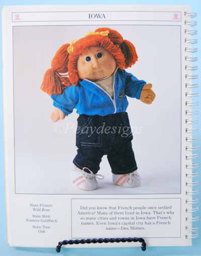 Vintage 1986 CPK Cabbage Patch Kids Yearbook Planner
