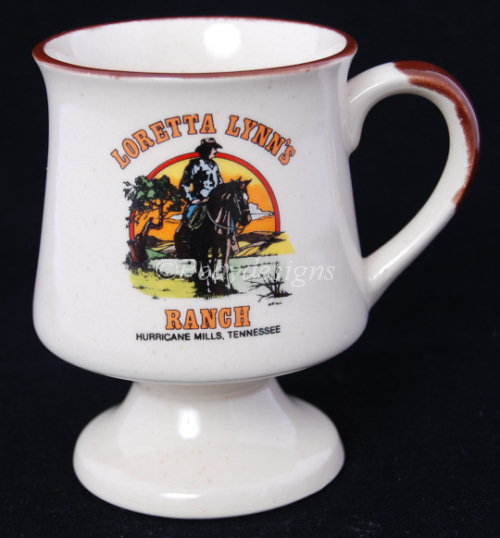 Loretta Lynn Ranch Hurrican Mills Pedestal Coffee Mug