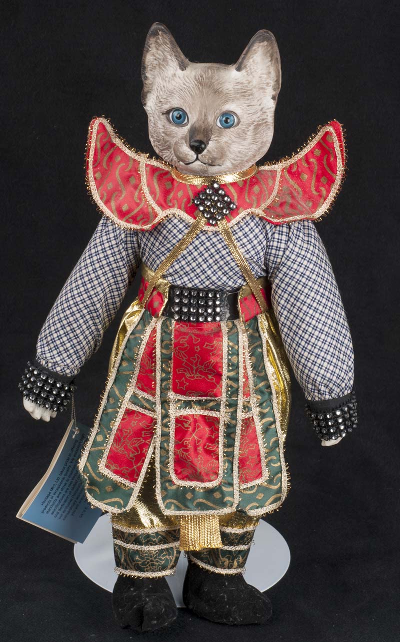 vintage cat doll