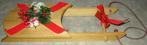 Before picture of sled
