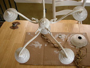 Primed Chandelier